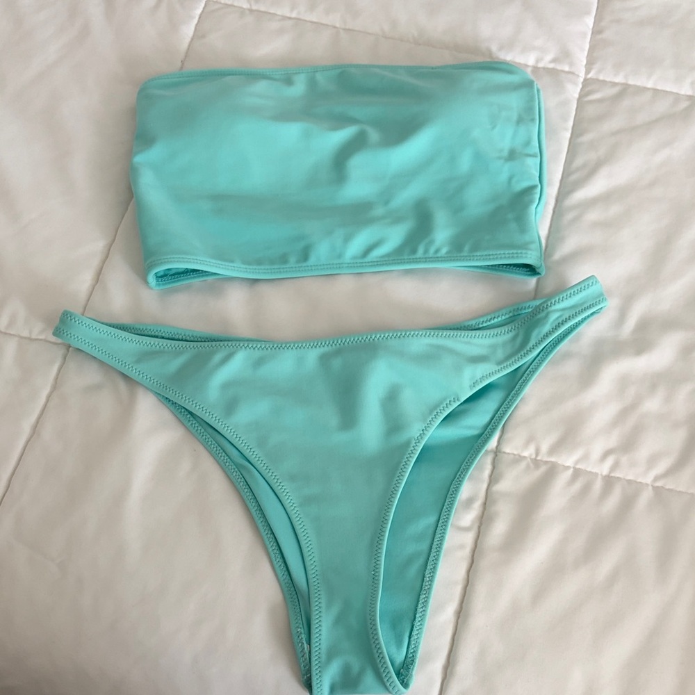 Forever 21 Aqua Bikini Set